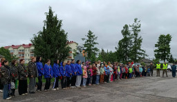 Митинг "Грозно грянула война..."